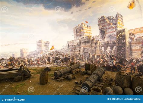 Fall of Constantinople in 1453 Editorial Photo - Image of captured, istanbul: 84485196