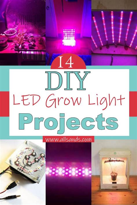 14 DIY LED Grow Light Projects For Planting Enthusiasts - All Sands