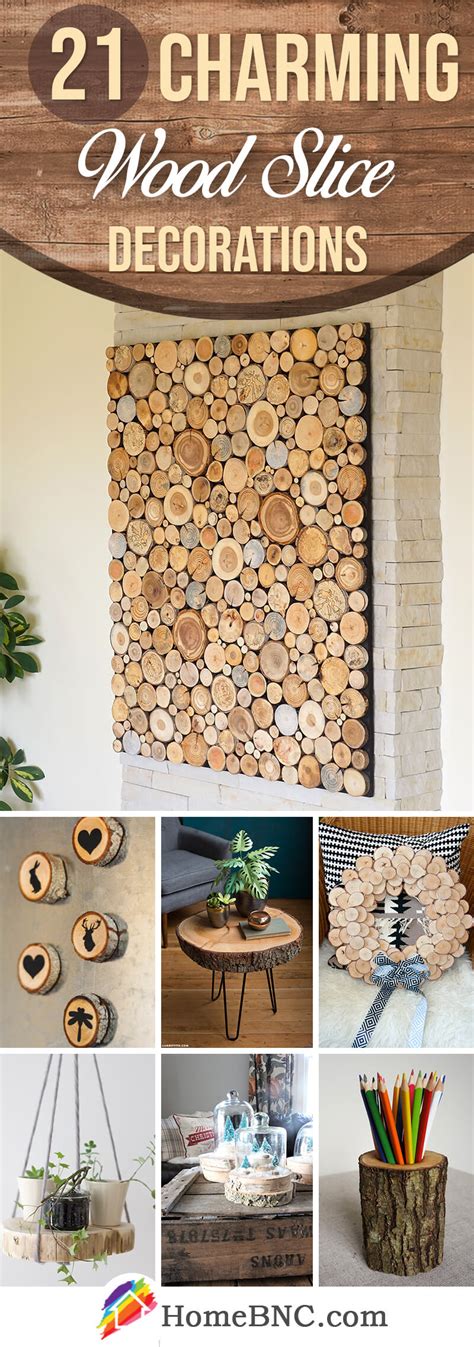 21 Best Wood Slice Decoration Ideas and Projects for 2023