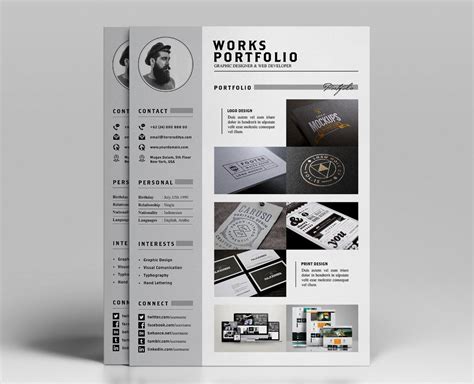 Resume & Portfolio Template - YA