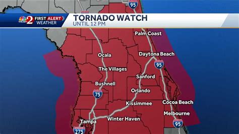 Tracking severe weather threat in Central Florida