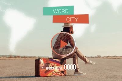 Word City Crossed - Educational Games For Kids