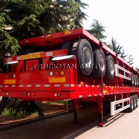 50 Tons Loading Capacity Truckman Container Trailer