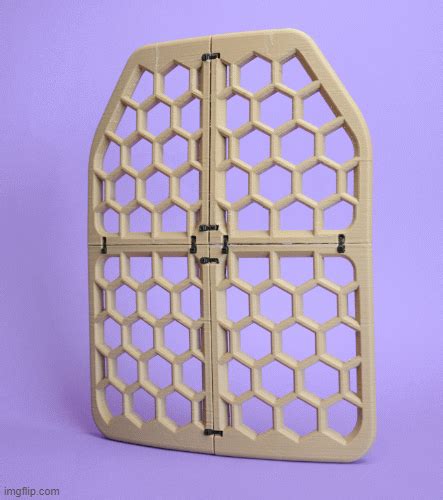 STL file Honeycomb plate v2 for plate carrier airsoft 🔫 ・3D printer model to download・Cults