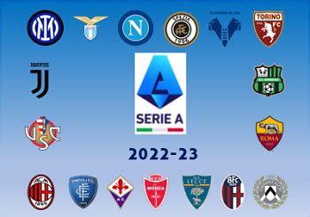 Italy's Serie A 2022-23 Live Table, Scores, Fixtures, Players and Team ...