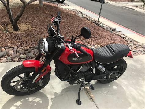 Selling 2017 Red Scrambler Icon with lots of Accessories | Ducati ...