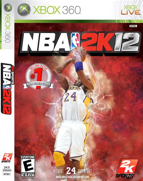 Kobe Bryant NBA 2k12 Cover by IshaanMishra on DeviantArt