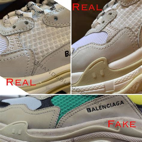 How To Spot Fake Balenciaga Triple S Sneakers - Brands Blogger