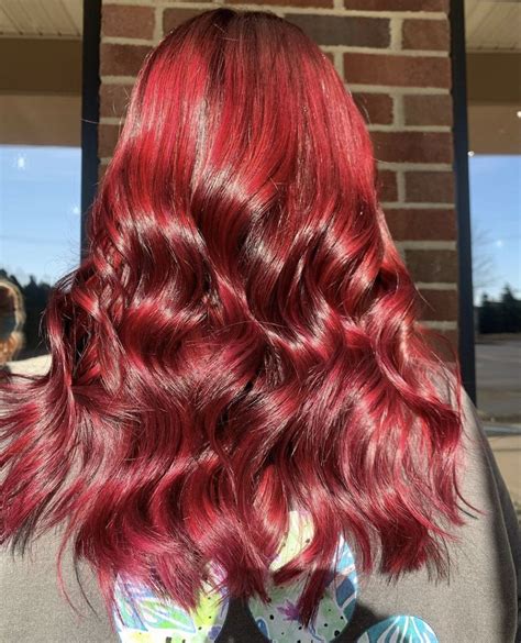 Ruby Red Hair Color in 2021 | Ruby red hair, Ruby red hair color, Beautiful hair color