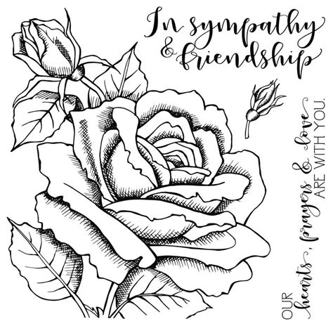 Sympathy Printable coloring page - Download, Print or Color Online for Free