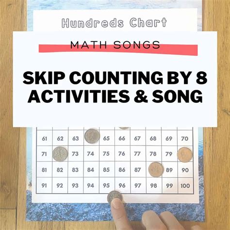 Learn Skip Counting by 8 with a Catchy 24 Second Song