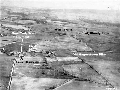 JOHN BANKS' CIVIL WAR BLOG: Antietam: Battlefield perspectives from the air in 1930