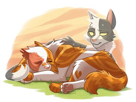 The Guardian (Brightheart & Swiftpaw) - Art by me : WarriorCats