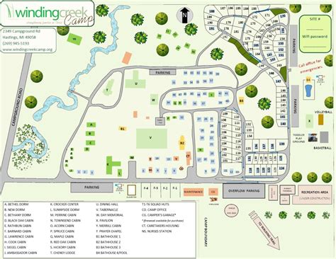 Campground and Reservations - Winding Creek Camp