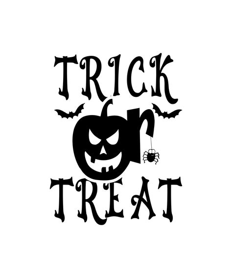 Trick or treat halloween design 11197547 Vector Art at Vecteezy