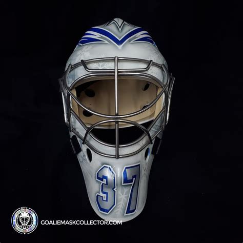 Connor Hellebuyck Goalie Mask Un-Signed Winnipeg – Goalie Mask Collector