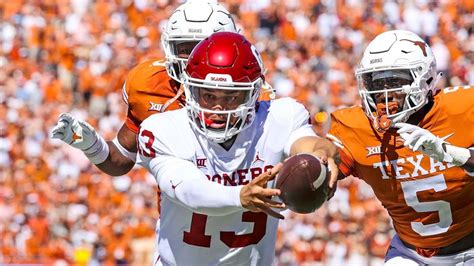 Oklahoma vs. Texas: Caleb Williams matches hype, keeps Sooners' playoff ...