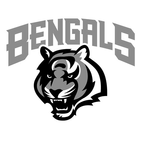 Cinncinati Bengals Logo Black and White – Brands Logos