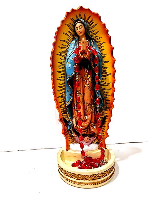 Our Lady of Guadalupe Rosary Holder / 3 1/8 x 8" H | My Religious Gift Shop