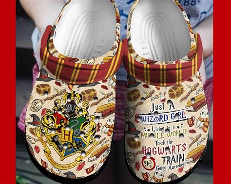 Harry Potter Crocs Harry Potter Clog Harry Potter Crocband | Etsy