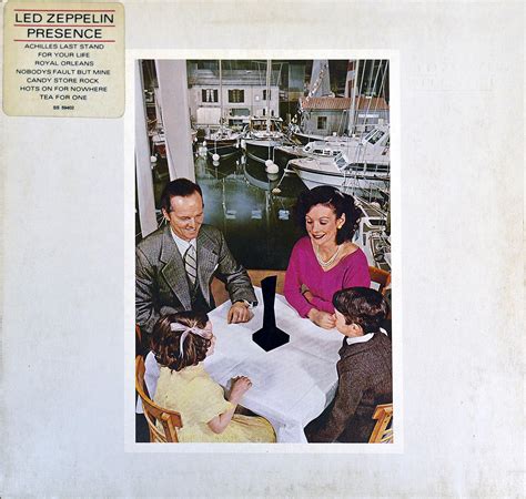 LED ZEPPELIN Presence Album Cover Gallery & 12" Vinyl LP Discography Information#vinylrecords