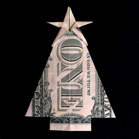 Origami Money Christmas Tree - Origami