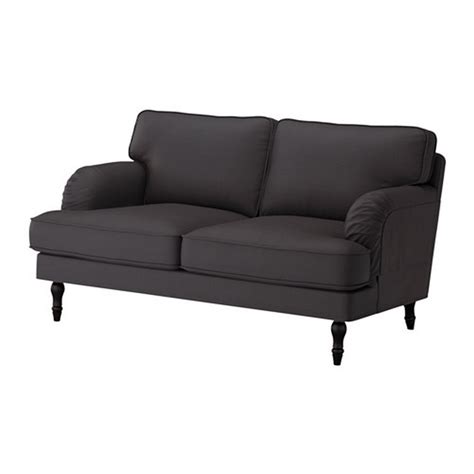 IKEA Stocksund 2 Seat Sofa SLIPCOVER Loveseat Cover NOLHAGA DARK GRAY ...