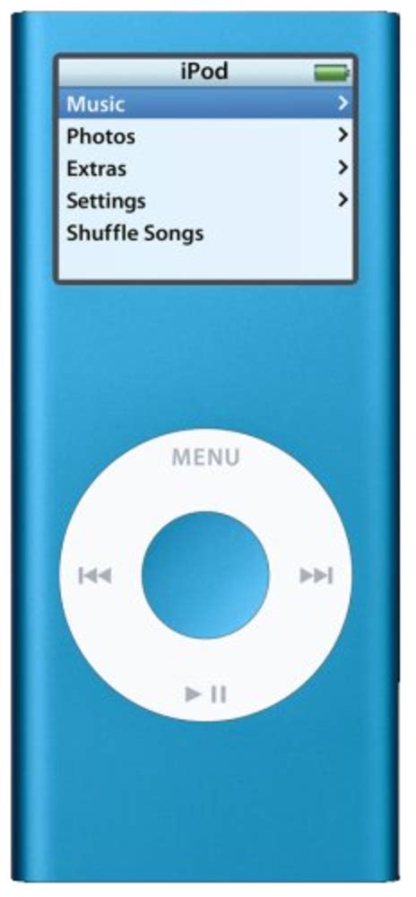 Apple iPod Nano 2nd Gen - 4GB - Blue – Apple, Tech