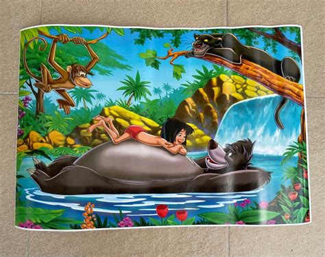 Mowgli Disney poster, Hobbies & Toys, Toys & Games on Carousell