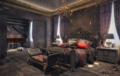 Gothic Style Bedrooms: From Full Theme to Chic Touch of Drama