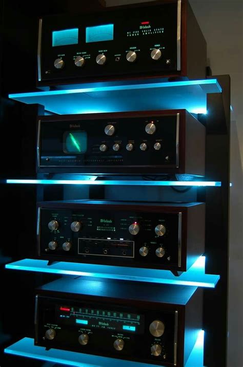 Stunning vintage McIntosh electronic stack ! | Audio, Audio rack, Audio room