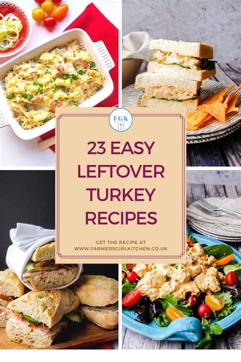 23 Easy Turkey Leftovers Recipes - Farmersgirl Kitchen