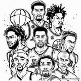NBA Basketball Coloring Pages  Free & Printable Worksheets Library sketch template