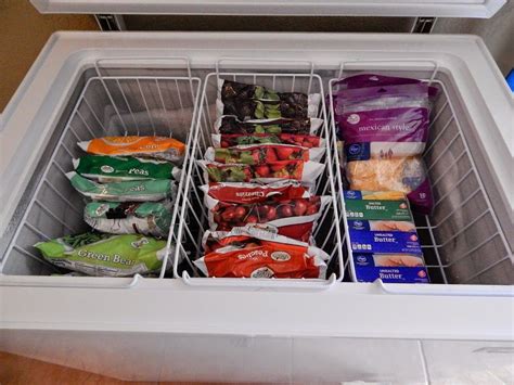 Ideas for Organizing a Chest Freezer- Kitchen Organization | Chest freezer organization, Freezer ...