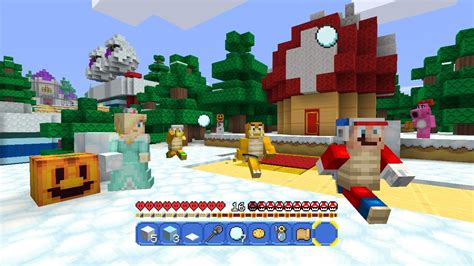 Minecraft para Wii U terá pacote temático do Super Mario Bros