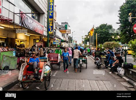 The Malioboro Street, Yogyakarta, Indonesia Stock Photo - Alamy