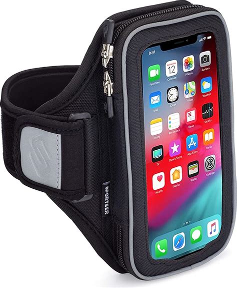 Sporteer Velocity V8 Running Armband - iPhone 11 Pro Max, Xs Max, iPhone 11, XR, 8 Plus, 7 Plus ...