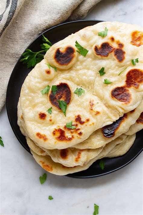 Vegan Naan (Indian Flatbread) - Super Soft & Easy Recipe