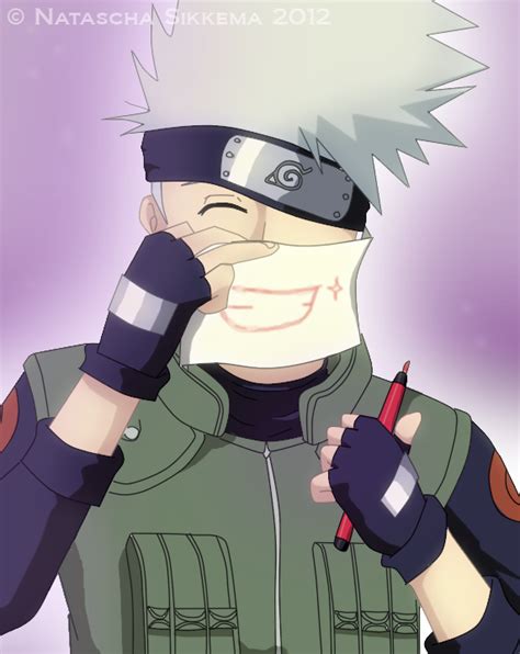 Kakashi Hatake Smiling