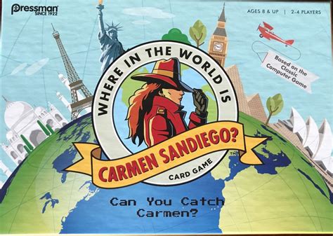 Where in the World is Carmen Sandiego? Card Game (One Couple's Review ...