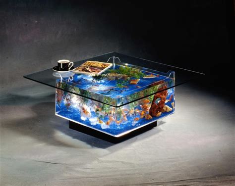 Simple coffee table fish tank | Glass Fish Tanks