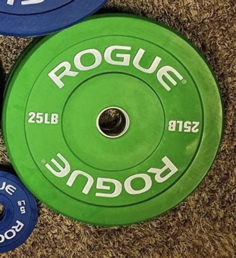 Rogue Fitness 25 lbs Bumper Plates (Pair) for Sale in Anaheim, CA - OfferUp