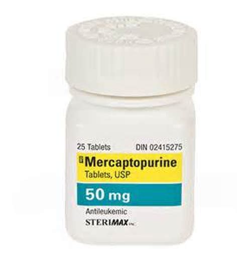 Mercaptopurine 50 Mg Tablets, For Anti Cancer at Rs 60/box in Mumbai | ID: 18565221873