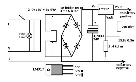 Circuits Junkyard: lead-acid battery Charger