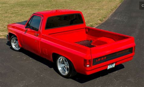 1986 Chevrolet C10 Square Body Custom Shortbed Pickup Truck 5.3 LS V8 4L60E - Classic Chevrolet ...