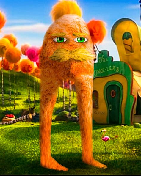 CURSED LORAX by OutterBozak on DeviantArt