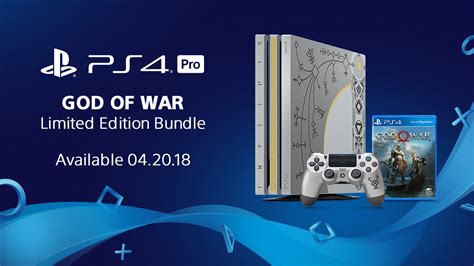 God Of War PS4 Pro Bundle Unveiled By Sony - GameSpot