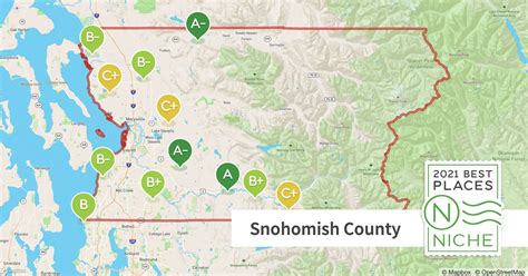 Snohomish County Line Map