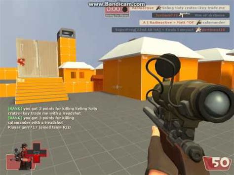 TF2 Sniper training/practice map - YouTube