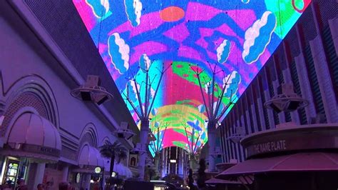 Ceiling Light Show- Fremont Street, Las Vegas NV (The Zombies- Time of ...